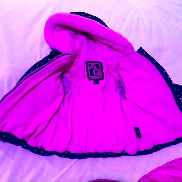 Toddler/Girls Puffer Ski Jacket & Snowbib Overalls size 3T - Picture 5 of 11